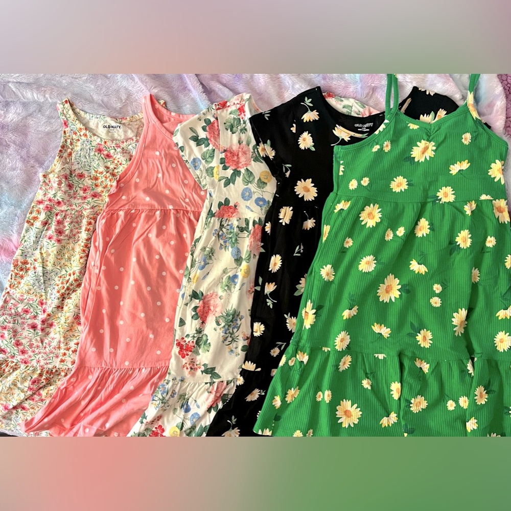 Summer dress bundle - 5 dresses - sz M/8